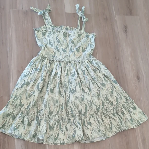 Kate Quinn Women's Cotton Lily of the Valley Dress - Picture 5 of 5